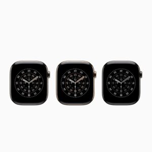 Apple Watch Series 11 (鈦金屬款)搭配米蘭式錶環&錶帶鏈