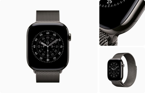 Apple Watch Series 11 （鈦金屬款）搭配米蘭式錶環&錶帶鏈