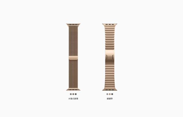 Apple Watch Series 11 （鈦金屬款）搭配米蘭式錶環&錶帶鏈